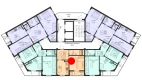 1-комн. квартира 39.98 м² 13/15 этаж | Жилой комплекс Navro’z Residence 1-комн. квартира 39.98 м² 13/15 этаж | Жилой комплекс Navro’z Residence