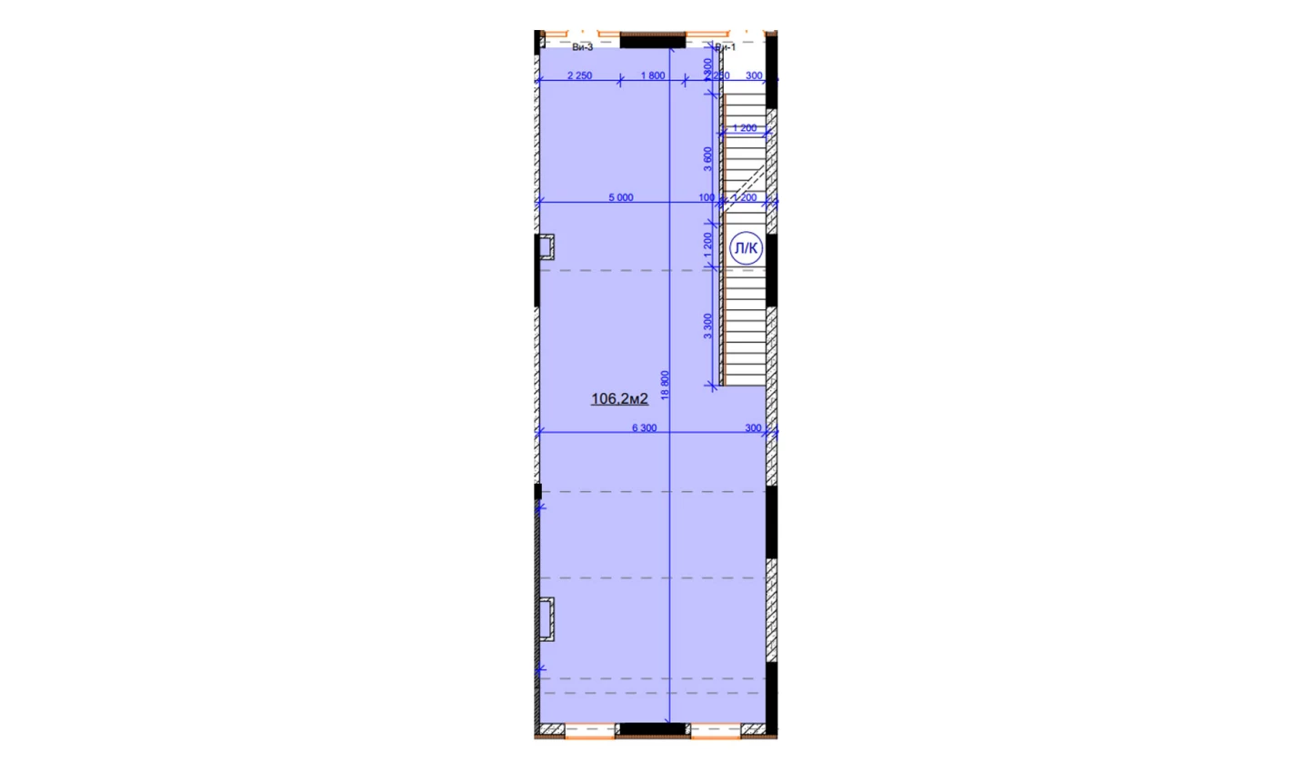 1-комн. квартира 106.2 м²  1/9 этаж | Жилой комплекс Uchtepa Avenue