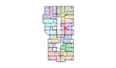 2-комн. квартира 64.8 м²  3/13 этаж | Жилой комплекс ORZU SAROYI