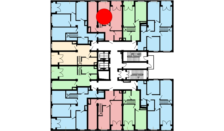 2-комнатная квартира 129 м²  16/16 этаж | Жилой комплекс Musaffo