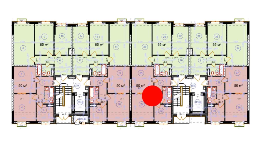 2-комн. квартира 50 м²  3/9 этаж | Жилой комплекс Uchtepa Avenue