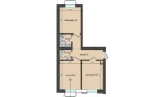 2-комн. квартира 51.44 м² 4/5 этаж | Жилой комплекс Shahri Kitob City 2-комн. квартира 51.44 м² 4/5 этаж | Жилой комплекс Shahri Kitob City