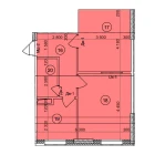 2-xonali xonadon 51.1 m²  9/9 qavat | Uchtepa Avenue Turar-joy majmuasi