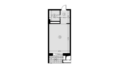 1-комн. квартира 29.8 м²  11/12 этаж | Жилой комплекс NAVRUZ GROUP