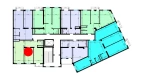 2-xonali xonadon 58.74 m²  10/10 qavat | Ko'kcha-Oqtepa Turar-joy majmuasi