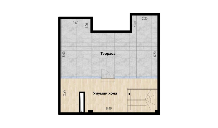 3-комнатная квартира 124.86 м²  7/7 этаж | Жилой комплекс Bochka Resort