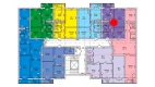 2-комн. квартира 50.7 м²  3/9 этаж | Жилой комплекс CHIRCHIQ CITY