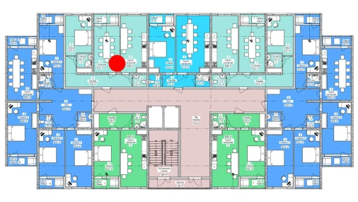 3-комнатная квартира 68.71 м²  3/16 этаж | Жилой комплекс ELITE ECO CITY