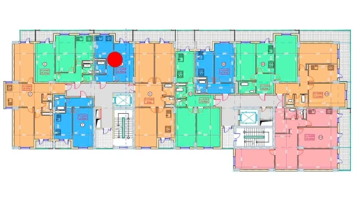 1-комнатная квартира 38.88 м²  2/9 этаж | Жилой комплекс XUMO