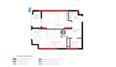 2-комн. квартира 53.1 м² 7/13 этаж | Жилой комплекс BI Flagman 2-комн. квартира 53.1 м² 7/13 этаж | Жилой комплекс BI Flagman
