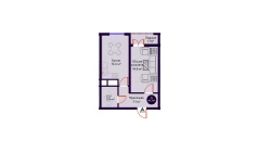 1-комн. квартира 41.7 м²  10/16 этаж | Жилой комплекс Crystal Avenue