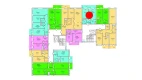 2-xonali xonadon 45.33 m²  8/9 qavat | PROVANS Turar-joy majmuasi