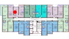 2-комн. квартира 55 м²  4/16 этаж | Жилой комплекс TRINITY