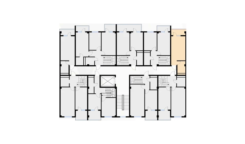 1-комнатная квартира 57.56 м²  7/7 этаж | Жилой комплекс Bochka Resort