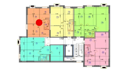 2-комнатная квартира 43.9 м²  8/9 этаж | Жилой комплекс Uchtepa Avenue