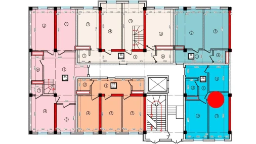 1-комнатная квартира 53.93 м²  1/10 этаж | Жилой комплекс Ko'kcha-Oqtepa