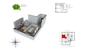 1-xonali xonadon 45.7 m²  6/9 qavat | Uchtepa Avenue Turar-joy majmuasi