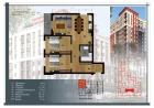 3-комн. квартира 74.2 м²  7/10 этаж | Жилой комплекс CHINARA PARK