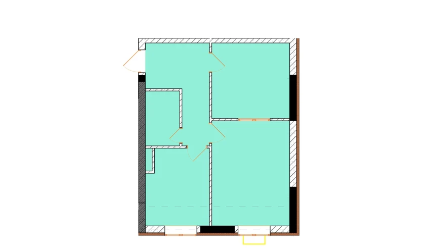 2-комнатная квартира 50 м²  12/13 этаж | Жилой комплекс Uchtepa Avenue