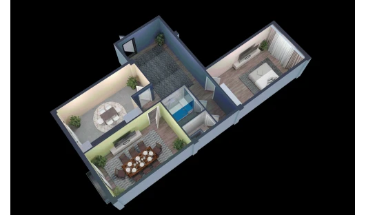 2-комнатная квартира 102.7 м²  5/9 этаж | Жилой комплекс YANGI AVLOD
