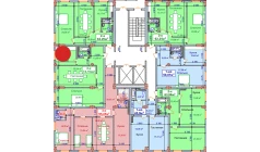 2-комн. квартира 74.15 м²  1/9 этаж | Жилой комплекс SHAYX-UL OLAM