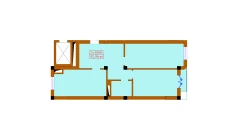 2-xonali xonadon 92.1 m²  9/10 qavat | Aviasozlar Plaza Turar-joy majmuasi