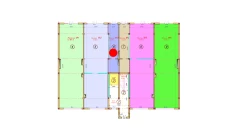 1-xonali xonadon 40 m²  1/9 qavat | SAMARQAND CITY Turar-joy majmuasi