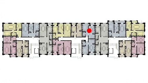 1-комнатная квартира 96.6 м²  9/9 этаж | Жилой комплекс Parkent Avenue