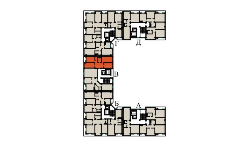 3-xonali xonadon 77.8 m²  8/14 qavat | KAVAT TOWERS Turar-joy majmuasi