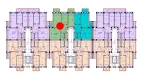 3-xonali xonadon 96 m²  3/7 qavat | G'IJDUVON CITY Turar-joy majmuasi