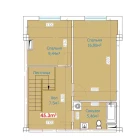 1-комн. квартира 90.6 м²  1/9 этаж | Жилой комплекс YANGI AVLOD