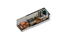 1-комн. квартира 27.94 м² 1/6 этаж | Жилой комплекс TUSHLAR VODIYSI 1-комн. квартира 27.94 м² 1/6 этаж | Жилой комплекс TUSHLAR VODIYSI
