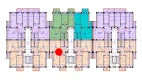 2-xonali xonadon 71.6 m²  3/7 qavat | G'IJDUVON CITY Turar-joy majmuasi