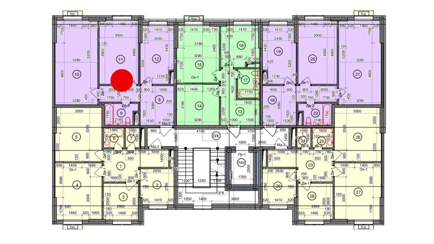 2-xonali xonadon 68.6 m²  8/9 qavat | Uchtepa Avenue Turar-joy majmuasi