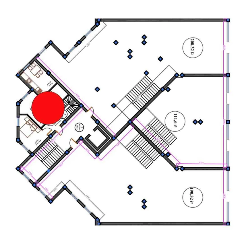 2-комн. квартира 51.15 м²  1/11 этаж | Жилой комплекс ANHOR AVENUE