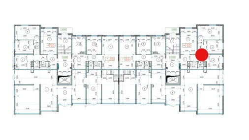 3-комнатная квартира 70.63 м²  1/9 этаж | Жилой комплекс Yangi O'zbekiston