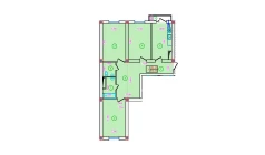 3-xonali xonadon 94.62 m² 3/5 qavat | Bog’zor Turar-joy majmuasi 3-xonali xonadon 94.62 m² 3/5 qavat | Bog’zor Turar-joy majmuasi