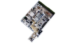 3-комн. квартира 127.8 м²  3/16 этаж | Жилой комплекс Musaffo