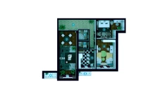 3-комн. квартира 87.45 м²  7/9 этаж | Жилой комплекс ZAR ZAMONAVIY UYLAR