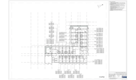 3-комнатная квартира 56.4 м²  4/7 этаж | Жилой комплекс TUSHLAR VODIYSI