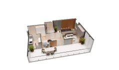 2-комн. квартира 75.2 м² 8/8 этаж | Жилой комплекс YASHIL VODIY RESIDENCE 2-комн. квартира 75.2 м² 8/8 этаж | Жилой комплекс YASHIL VODIY RESIDENCE