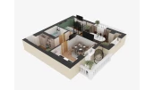 1-комн. квартира 50.06 м²  2/9 этаж | Жилой комплекс SHAYX-UL OLAM