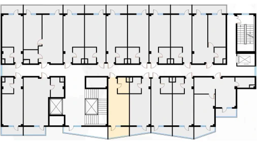 1-комнатная квартира 29.94 м²  6/7 этаж | Жилой комплекс Bochka Resort