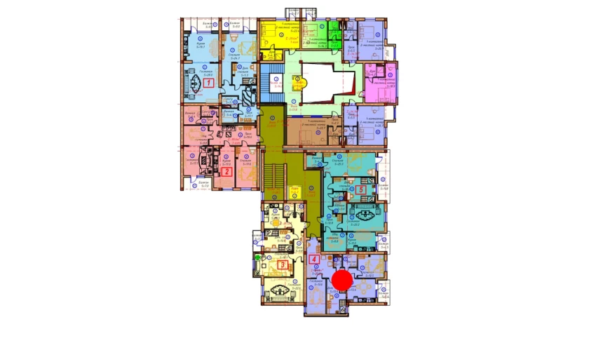 3-xonali xonadon 85 m²  4/9 qavat | SAMARQAND CITY Turar-joy majmuasi