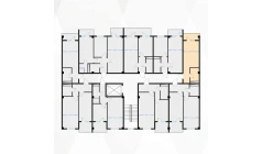 1-комн. квартира 27.25 м²  6/7 этаж | Жилой комплекс Bochka Resort