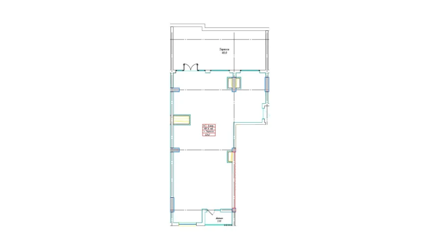 3-комнатная квартира 159.3 м²  17/17 этаж | Жилой комплекс ASTRA