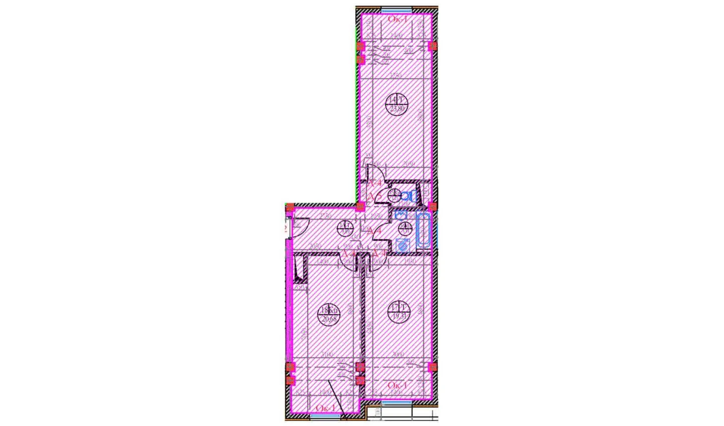 3-комн. квартира 83.15 м² 8/8 этаж | Жилой комплекс Ziynat Capital 3-комн. квартира 83.15 м² 8/8 этаж | Жилой комплекс Ziynat Capital