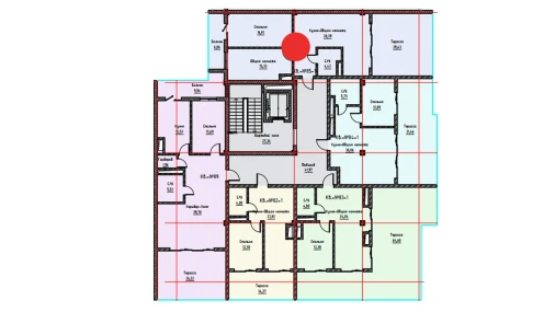 2-комнатная квартира 103.25 м²  9/9 этаж | Жилой комплекс UCHTEPA CITY