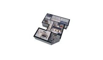 3-комн. квартира 94.1 м²  12/13 этаж | Жилой комплекс ORZU SAROYI