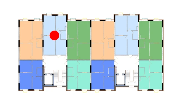 2-xonali xonadon 67.5 m²  6/11 qavat | Uchtepa Avenue Turar-joy majmuasi